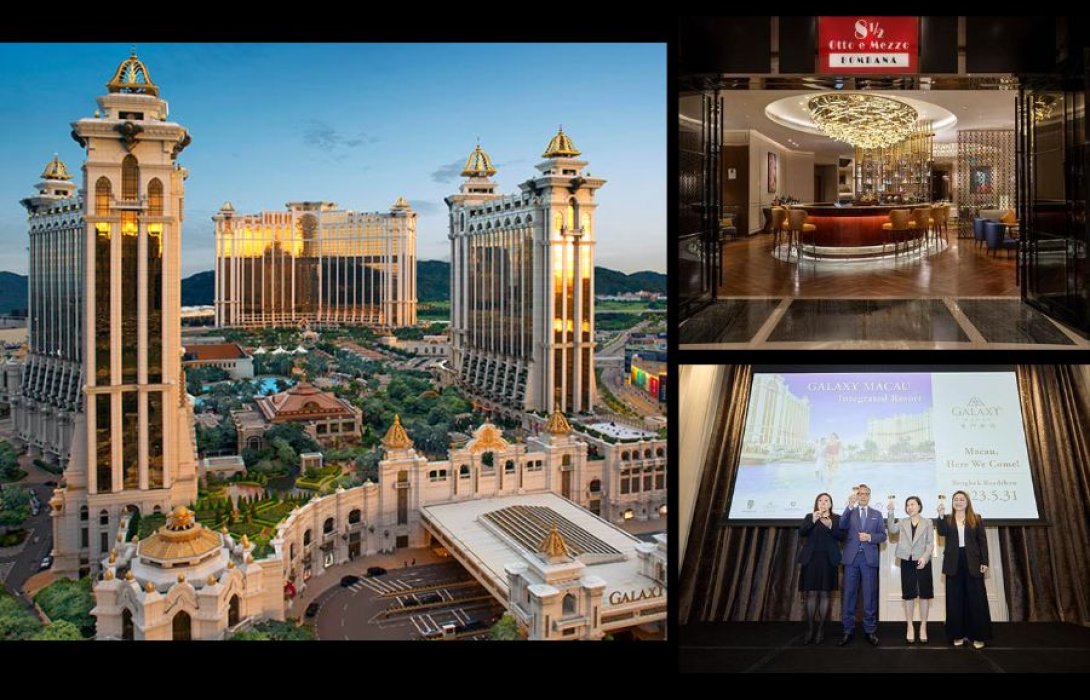 Galaxy Macau อวดโฉมอลังการในงาน “Experience Macao Unlimited Mega Roadshow” ณ กรุงเทพฯ