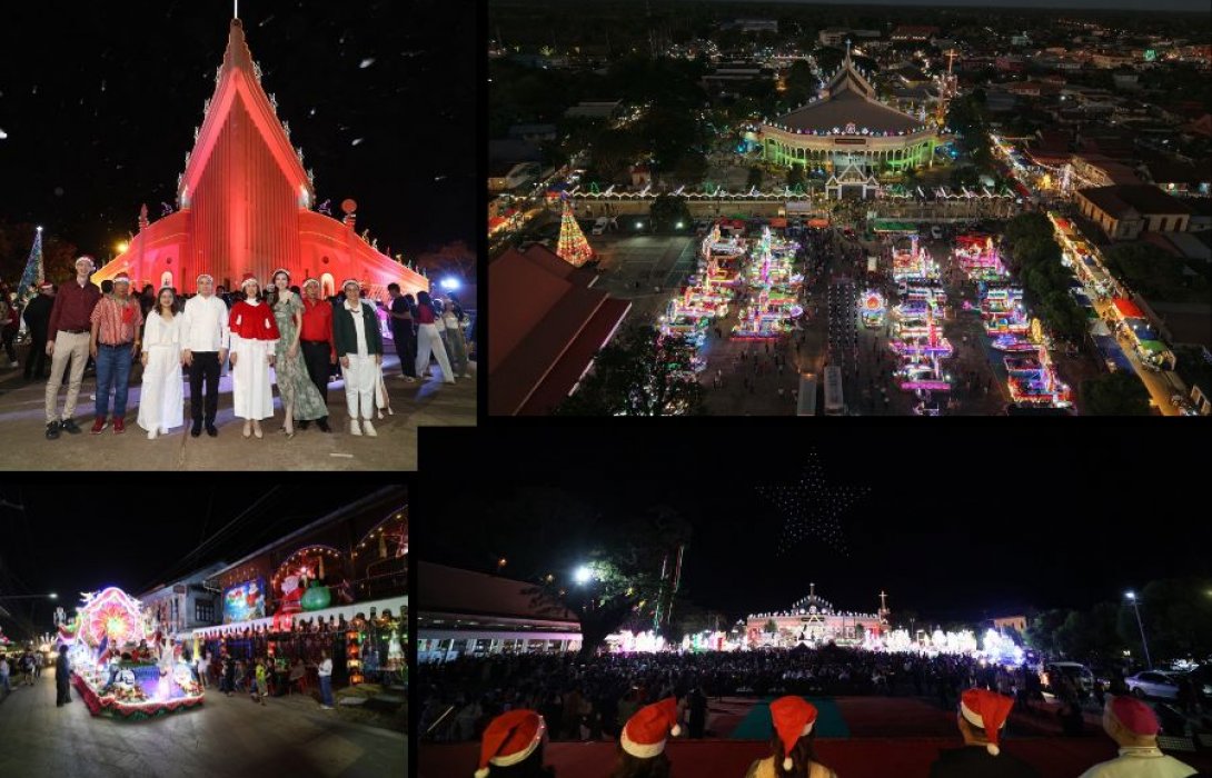 เปิดยิ่งใหญ่ “เทศกาลแห่ดาวคริสต์มาส” ขบวนแห่คึกคัก–โดรนโชว์สุดตระการตา ดึงนักท่องเที่ยวคับคั่ง ยกระดับประเพณีศรัทธาสู่ Signature Thailand Event