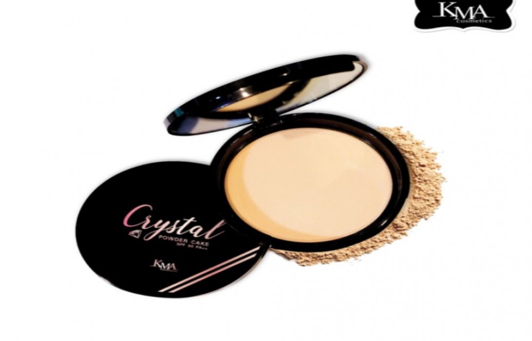 KMA Crystal Powder Cake SPF30 PA++ แป้งผสมรองพื้น เนื้อฟิล์มนุ่มลื่น