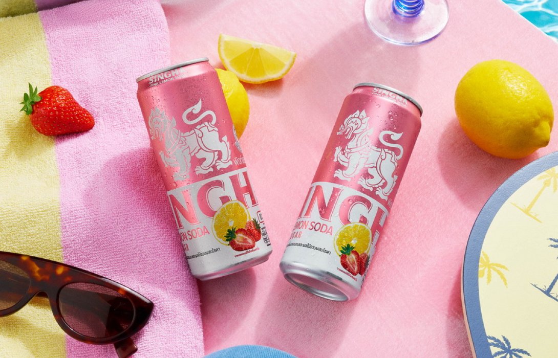 ‘สิงห์ เลมอนโซดา’ เปิดตัว “Pink Lemon Soda” ปลุกตลาดด้วยรสชาติใหม่ที่คุ้นเคย กับสตรอว์เบอร์รี่ ผสานมิกซ์ฟรุต เสิร์ฟผู้บริโภค แบบไม่มีน้ำตาล 0 แคลอรี