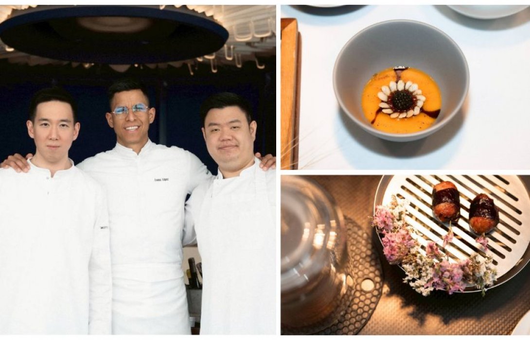 Blue by Alain Ducasse ชวนเปิดประสบการณ์ Fine Dining สุดเอ็กซ์คลูซีฟกับ “6-Hands Experience”  มื้อพิเศษจากมิตรภาพและความคิดสร้างสรรค์ของสามเชฟระดับโลก