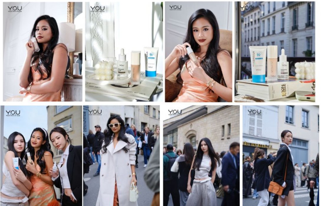 เผยผิวสวยโกลว์ในแบบที่เป็นคุณ! บิวตี้แบรนด์ Y.O.U ร่วม Paris Fashion Week ครั้งแรก นำเสนอความงามสุดยูนีกที่แฟชั่นวีกระดับโลก!