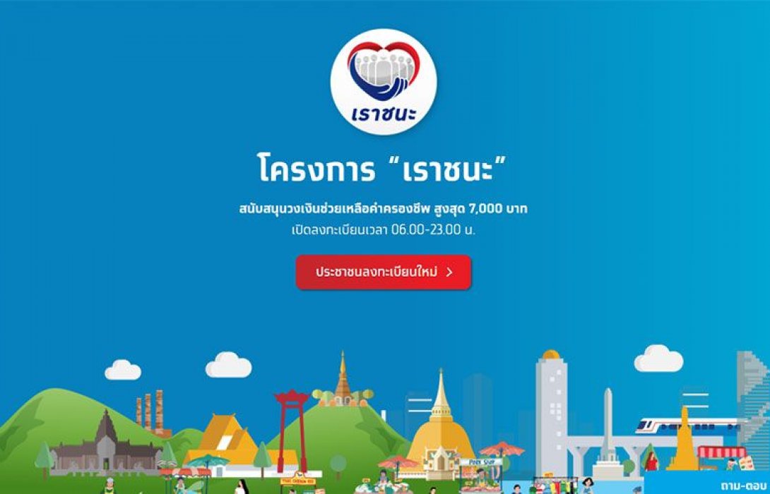 คลังแจงชัด! ร้านค้า-ผู้ให้บริการและขนส่งสาธารณะรายย่อยอยากเข้าร่วมโครงการ “เราชนะ” ต้องทำอย่างไร