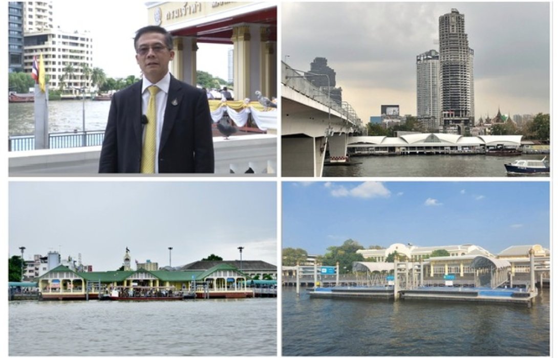 กรมเจ้าท่า เร่งขับเคลื่อนท่าเรือโดยสารสาธารณะในแม่น้ำเจ้าพระยา 