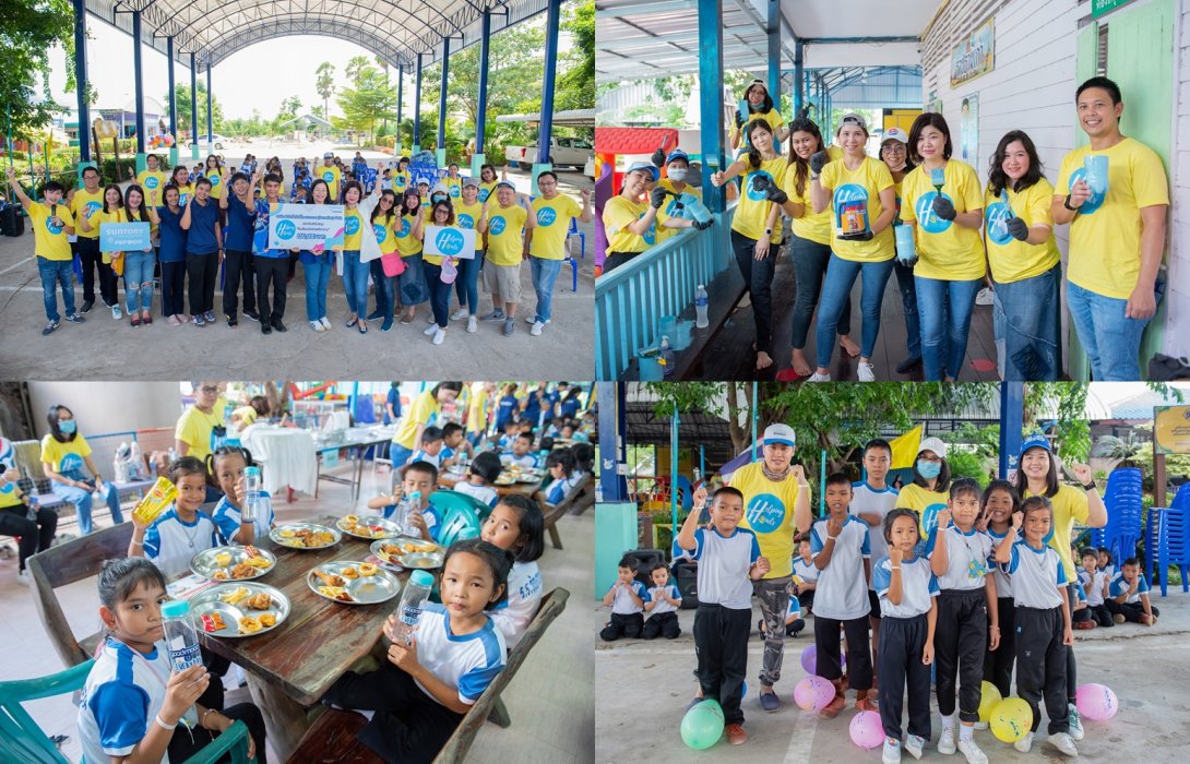 “ซันโทรี่ เป๊ปซี่โค” ตอกย้ำวัฒนธรรมองค์กร “การเป็นผู้ให้” นำพนักงานจิตอาสาช่วยเหลือสังคมต่อเนื่องเป็นปีที่ 3