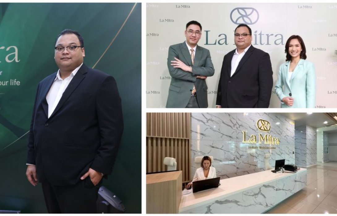 “มิตรไมตรีการแพทย์” ทุ่ม 35 ล้าน ลุยปั้น “ลา มิตรา” ศูนย์เสริมสร้างสุขภาพแบบองค์รวม ปักหมุดโซนนนทบุรี-เมืองทองธานี รับเทรนด์ “เวลเนส ทัวริซึ่ม” ทั่วโลกโต 