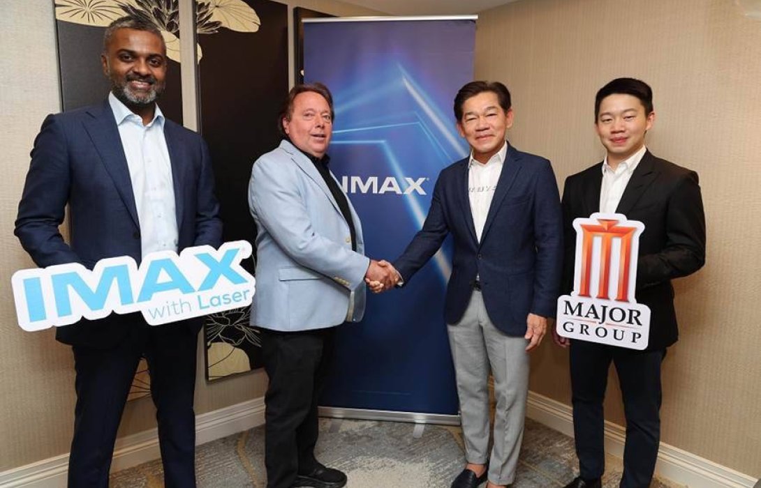 “เมเจอร์ ซีนีเพล็กซ์ กรุ้ป” ประกาศแผนความร่วมมือ IMAX Corp กางแผน 3 ปี อัปเกรดเป็นระบบ IMAX with Laser ครบทุกสาขา พร้อมขยายสาขาเพิ่มครอบคลุมทุกภูมิภาคของประเทศ