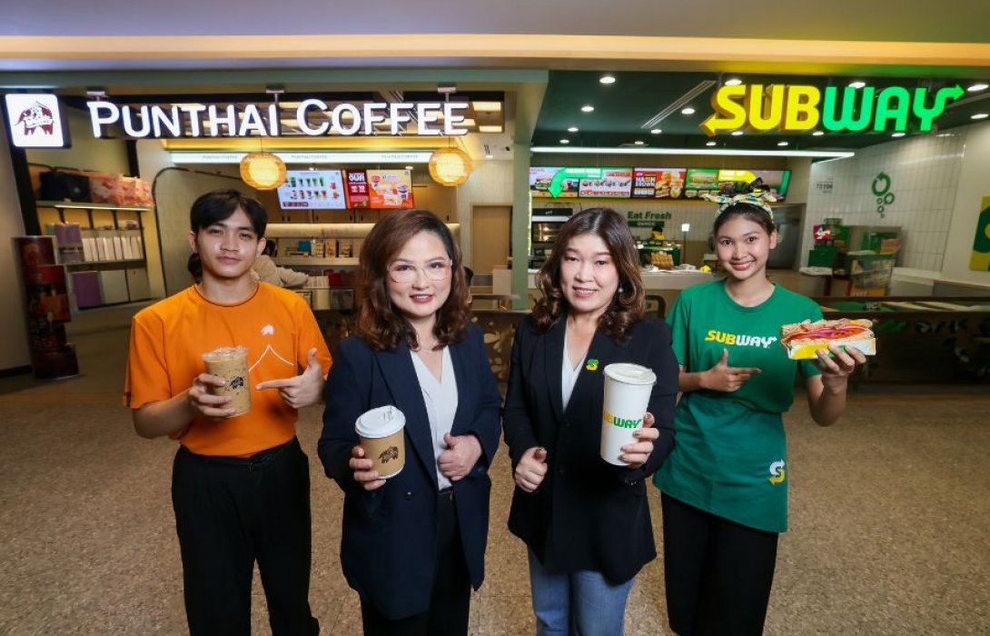 พันธุ์ไทย x ซับเวย์ ผุดโมเดล ‘Hybrid Store’ จุดหมายเดียวครบ ทั้งกาแฟสัญชาติไทยและแซนวิชระดับโลก ลุยเปิด 15 สาขาแพคคู่ หวังดันยอดขายโต 30%