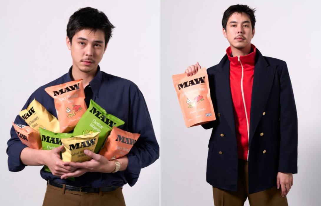 “พีช พชร” ปั้นแบรนด์ MAW ข้าวเกรียบกุ้งสไตล์ Global Taste รุกตลาดขนมพรีเมียม นำร่องวางขายที่ TOPS ตั้งเป้ารายได้โต 55–71 ล้านบาทในปีแรก 
