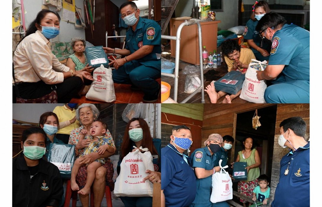 “มูลนิธิป่อเต็กตึ๊ง” จัดโครงการนำร่อง 5 เขต 15 ชุมชน มอบผ้าห่มและเครื่องอุปโภคบริโภค แก่ผู้ยากไร้ ผู้สูงอายุ ผู้พิการ และผู้ป่วยติดเตียง ในพื้นที่กรุงเทพฯ