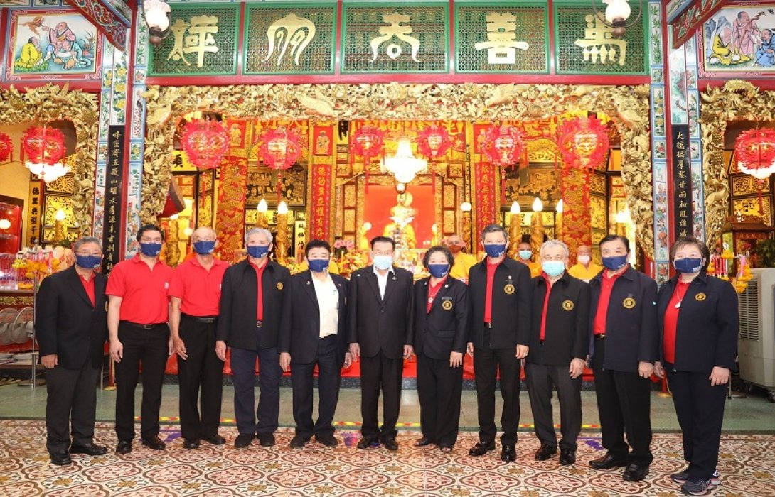 “ศาลเจ้าไต้ฮงกง มูลนิธิป่อเต็กตึ๊ง” จัดพิธีจุดเทียนเปิดงานเทศกาลตรุษจีน (ชิวสี่)