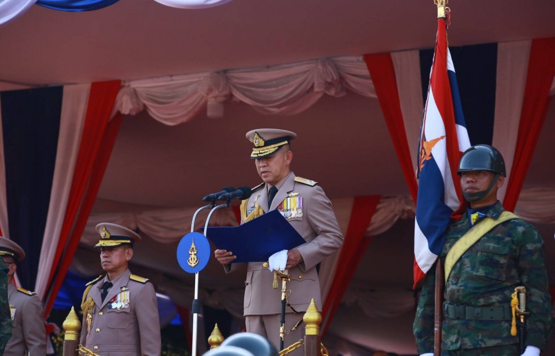 “กองทัพเรือ” จัดพิธีกระทำสัตย์ปฏิญาณต่อธงชัยเฉลิมพล เนื่องในวันกองทัพไทย ประจำปี 2566 