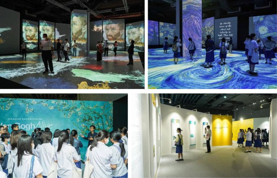 “ไอคอนสยาม” ชวนเด็กและเยาวชนเปิดประสบการณ์การเรียนรู้ท่องโลกศิลปะ กับนิทรรศการศิลปะดิจิทัลอิมเมอร์ซีฟระดับโลก “Van Gogh Alive Bangkok”