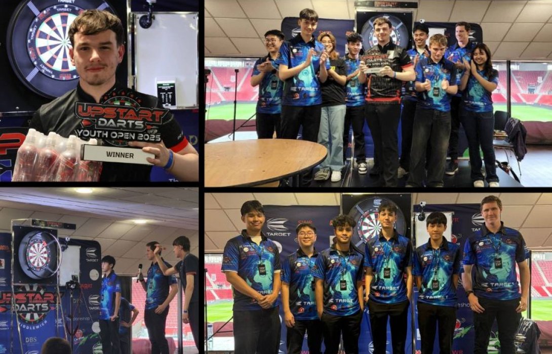 3 เด็กไทย สุดเจ๋ง! โชว์ศักยภาพ “ผู้นำ” จัดแข่งปาเป้าเยาวชน “Upstart Darts Youth Open 2025”
