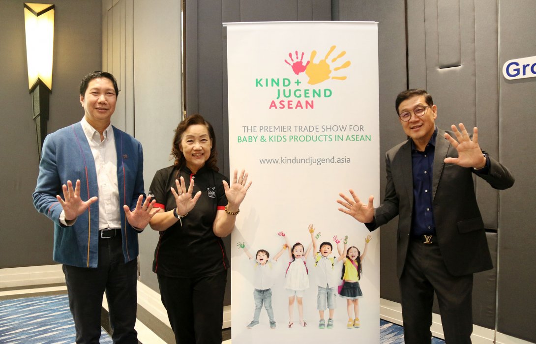 “เอ็กซ์โปลิงค์ฯ” ทุ่ม 10 กว่าล้าน ผนึก พันธมิตร จัด “Kind + Jugend ASEAN 2023” ดันอุตสาหกรรมส่งออกสินค้าแม่และเด็กในไทยปีนี้คาดโต 1 หมื่นล้าน สู่ฮับอาเซียน ในงานตั้งเป้าสร้างเม็ดเงินสะพัด 1 พันล้านบาท
