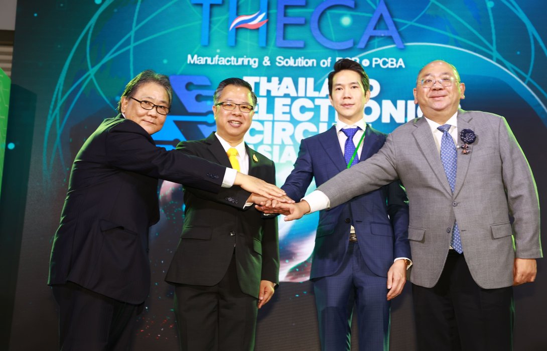 “THECA 2024” ย้ำศักยภาพไทยฐานผลิต PCB อันดับ 1 ของอาเซียนมุ่งสู่การเป็นเจ้าภาพประชุมวงจรอิเล็กทรอนิกส์ระดับโลก ปี 2027