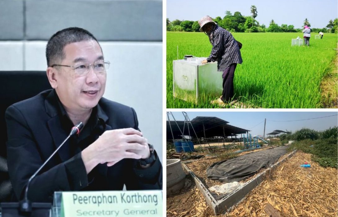 ภาคเกษตรไทยลดก๊าซเรือนกระจกได้ 3.4 ล้านตันฯ เร่งเครื่องแผน CCAPA มุ่งเป้า Net Zero ภายในปี 2593