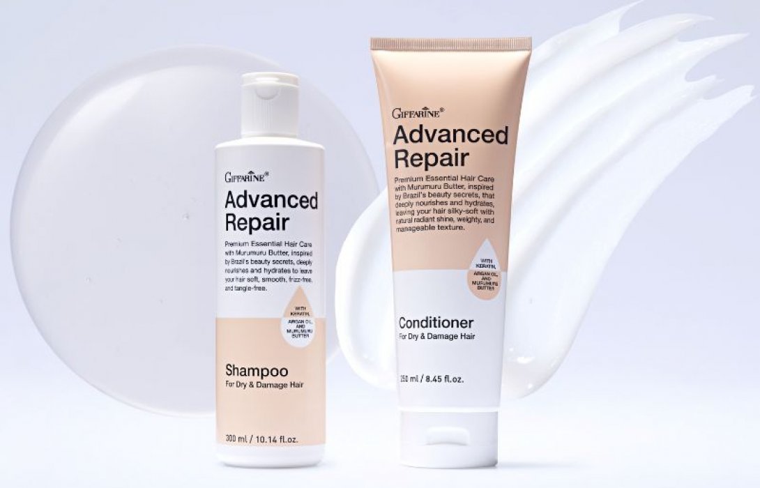 กิฟฟารีน แนะนำไอเท็มเด็ด “Giffarine Advanced Repair” (กิฟฟารีน แอดวานซ์ รีแพร์) บำรุงเข้มข้นพิเศษ เอาอยู่ทุกสภาพผม