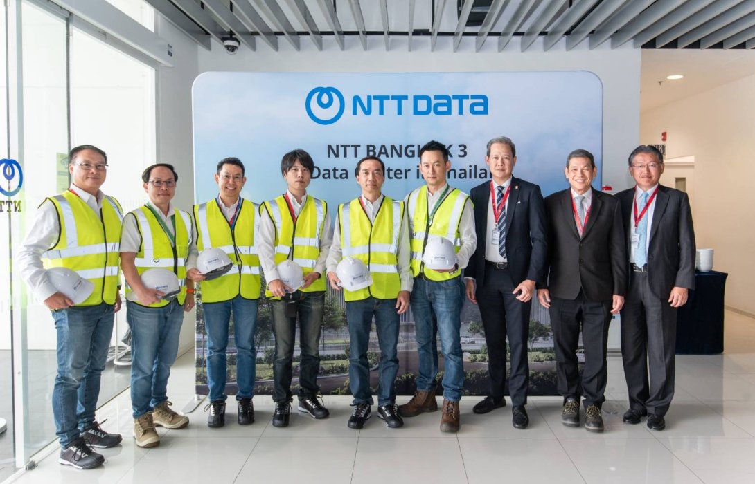 บี.กริม เพาเวอร์ ร่วมแสดงความยินดีกับบริษัท NTT Global Data Centers (Thailand) บริษัทผู้นำด้านการให้บริการศูนย์ข้อมูลของญี่ปุ่น