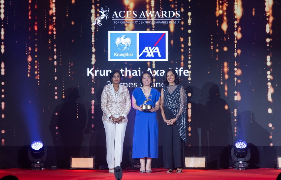 กรุงไทย–แอกซ่า ประกันชีวิต คว้ารางวัลใหญ่ ระดับนานาชาติ 3 ปีต่อเนื่อง จาก Asia Corporate Excellence & Sustainability Awards 2024