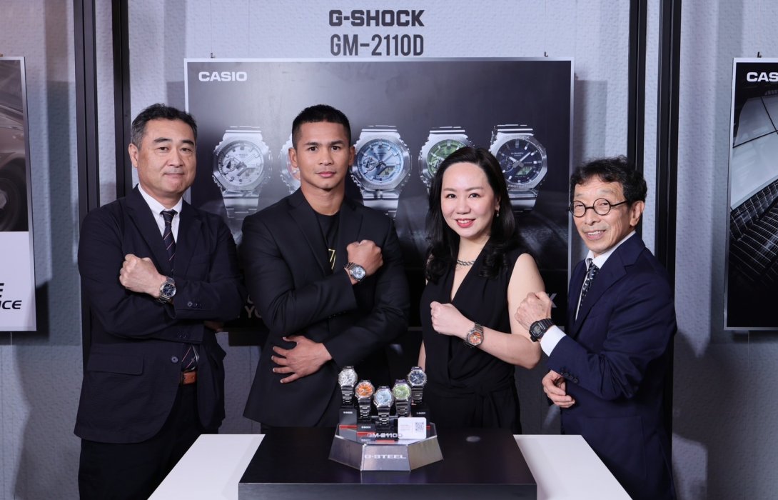 CMG เสริมแกร่งนาฬิกา G-SHOCK ดึง “ซุปเปอร์บอน สิงห์มาวิน” นักมวยชื่อดัง เป็นแบรนด์แอมบาสเดอร์ 