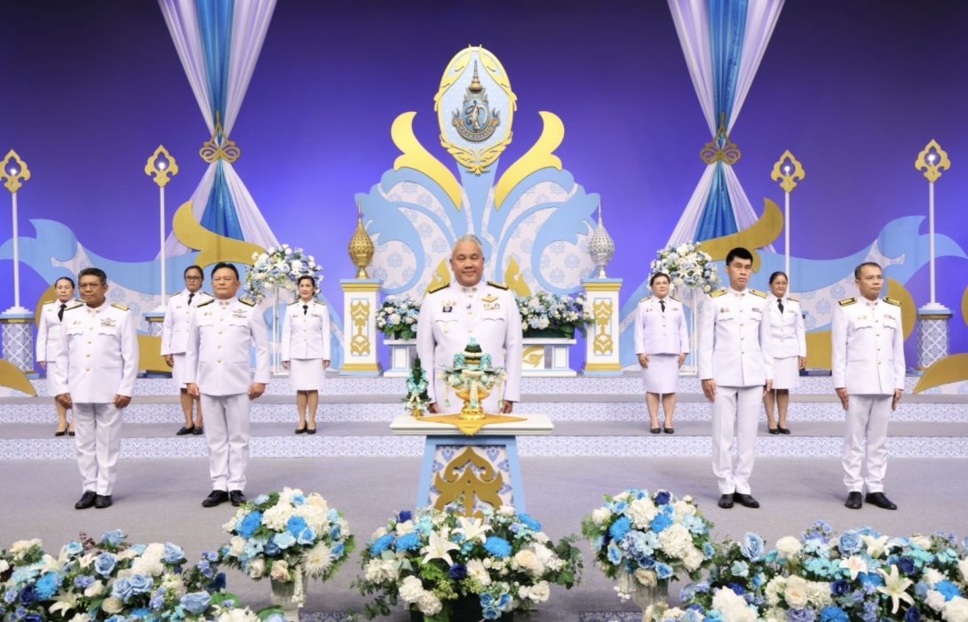 การเคหะแห่งชาติบันทึกเทปโทรทัศน์ถวายพระพรชัยมงคลสมเด็จพระบรมราชชนนีพันปีหลวง ณ สถานีวิทยุโทรทัศน์แห่งประเทศไทย (NBT) 