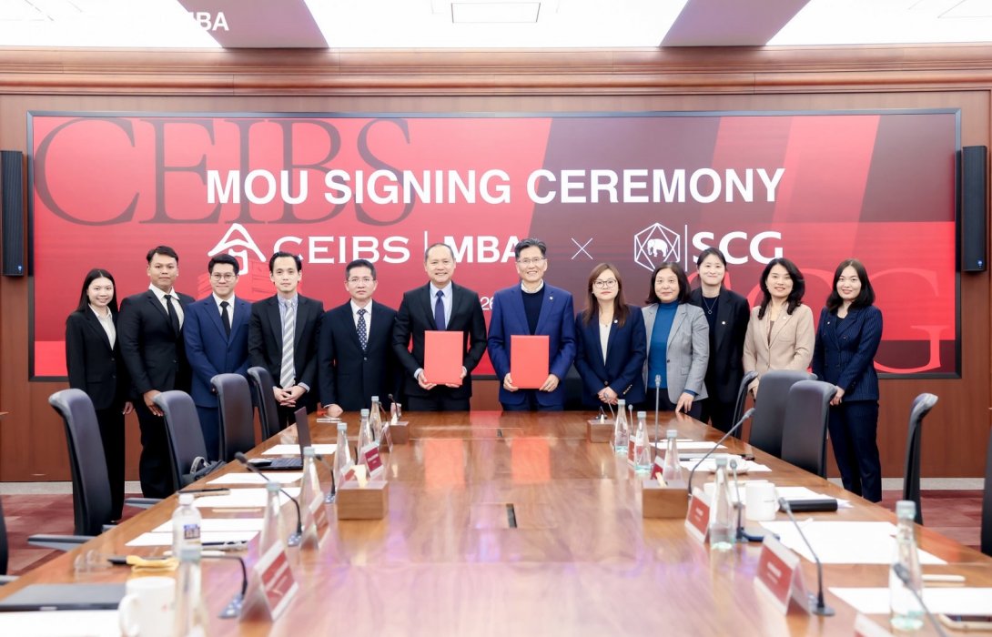 SCG จับมือ CEIBS ปั้น China-ready Talent เชื่อมโอกาสธุรกิจ China–ASEAN สู่เวทีระดับโลก