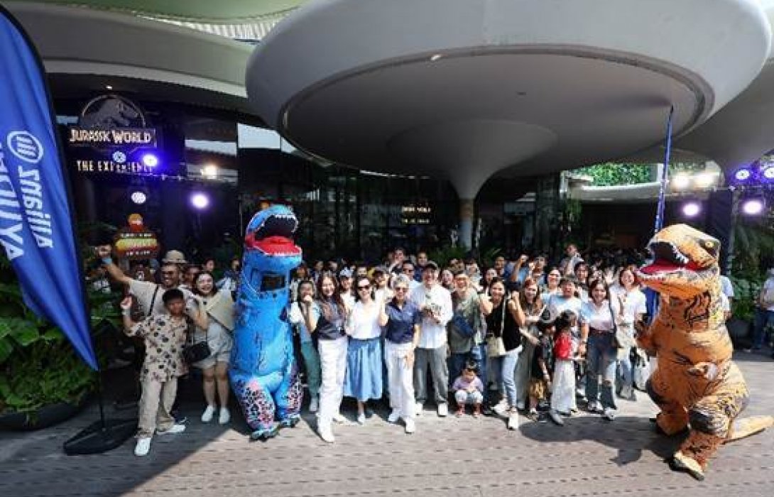 อลิอันซ์ อยุธยา เสิร์ฟรอยยิ้มและความอบอุ่น กิจกรรม Family Day 2026 ชวนลูกค้าผจญภัยบุกอาณาจักรไดโนเสาร์ ณ Jurassic World: The Experience Bangkok