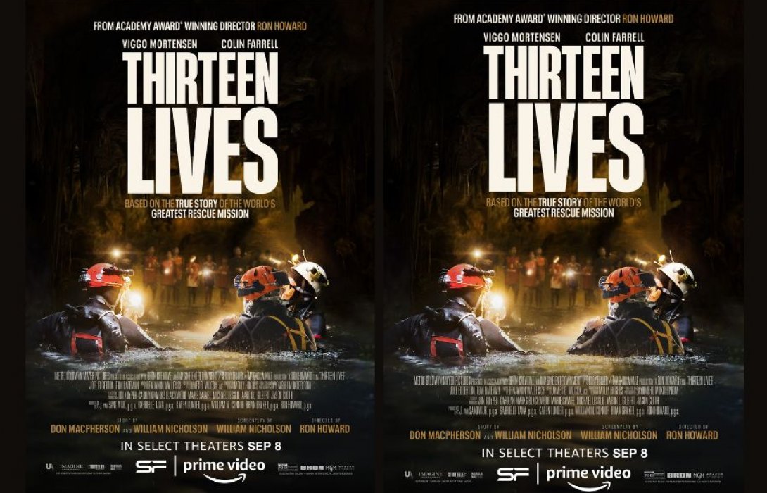 ฉายแล้ว !! ภาพยนตร์ฟอร์มยักษ์จากเหตุการณ์จริงในไทย “Thirteen Lives (สิบสามชีวิต)” ที่โรงภาพยนตร์ในเครือ เอส เอฟ เท่านั้น สมาชิก SF+ ดูราคาพิเศษ เริ่มต้นที่ 80 บาท 