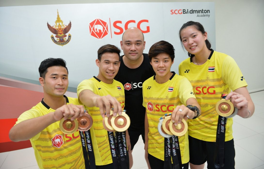 เอสซีจี ยินดี 4 ฮีโร่แบดซีเกมส์จาก SCG Badminton Academy เผยเบื้องหลังความสำเร็จด้วยวิทย์กีฬา