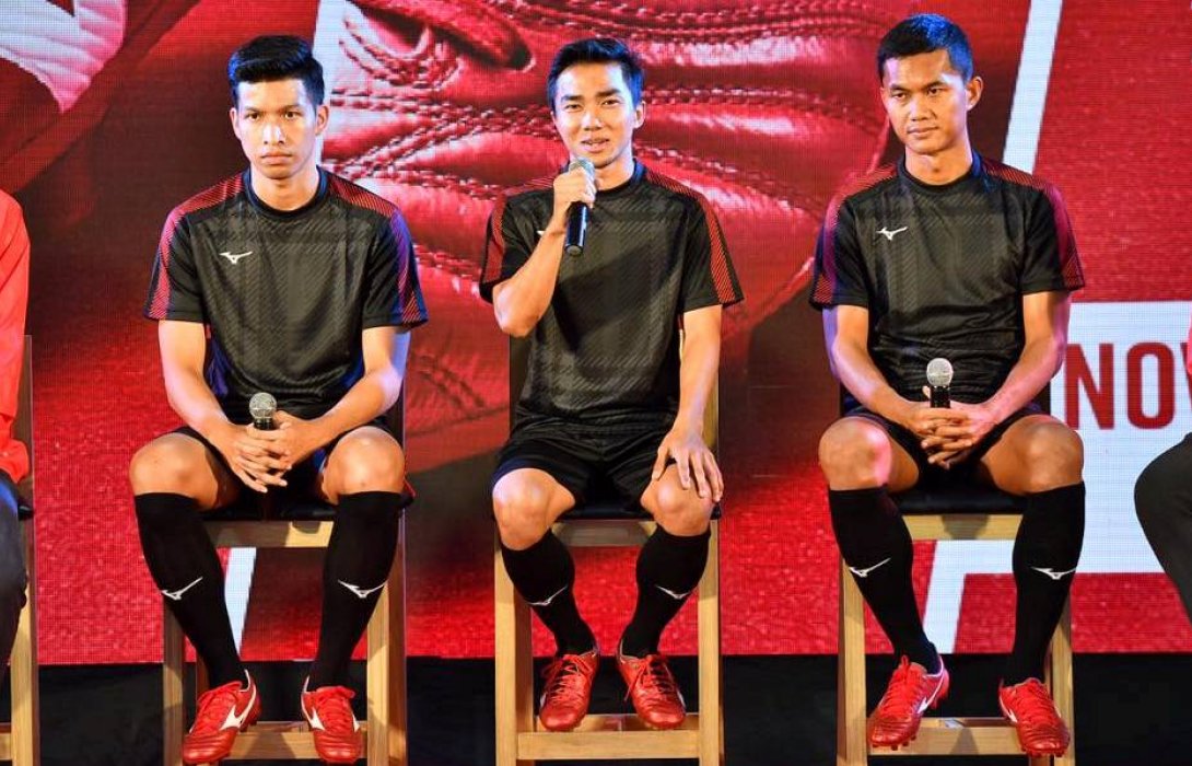 มิซูโน่ เปิดตัว ธนบูรณ์ แบรนด์แอมบาสเดอร์คนล่าสุดในงาน Mizuno Power Of Passion Red