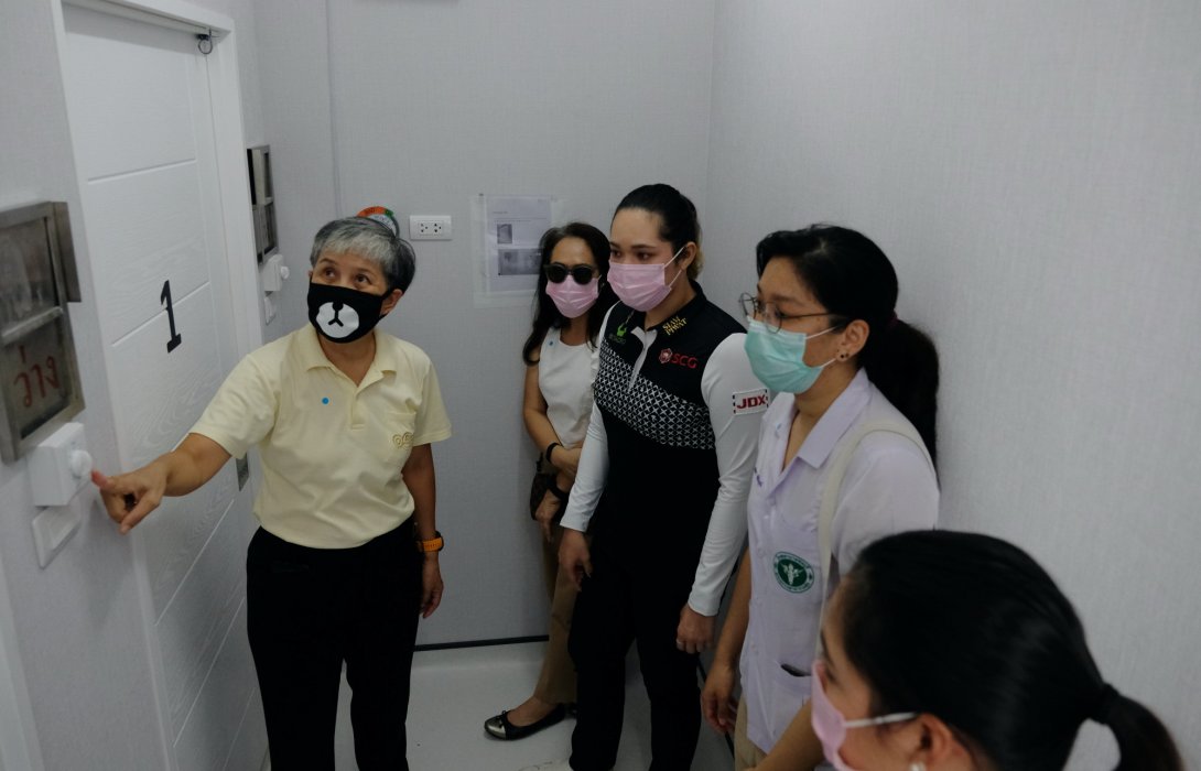 “โปรเม”มอบห้องตรวจเชื้อโควิดให้รพ.ชลบุรีมูลค่า2.5ล้านหวังลดความเสี่ยงบุคลากรแพทย์