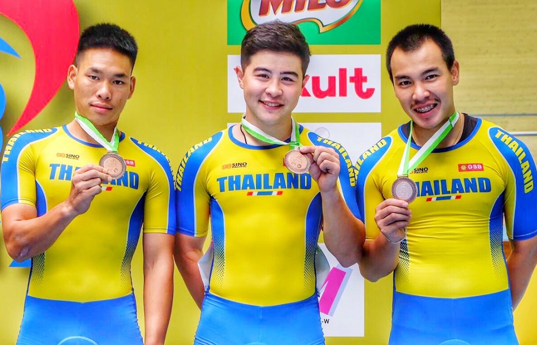 “สองล้อ”ส่ง3นักปั่นประเภทลู่ระยะสั้นซ้อมร่วมกับ“จาย”ที่ศูนย์ฝึกจักรยานโลก