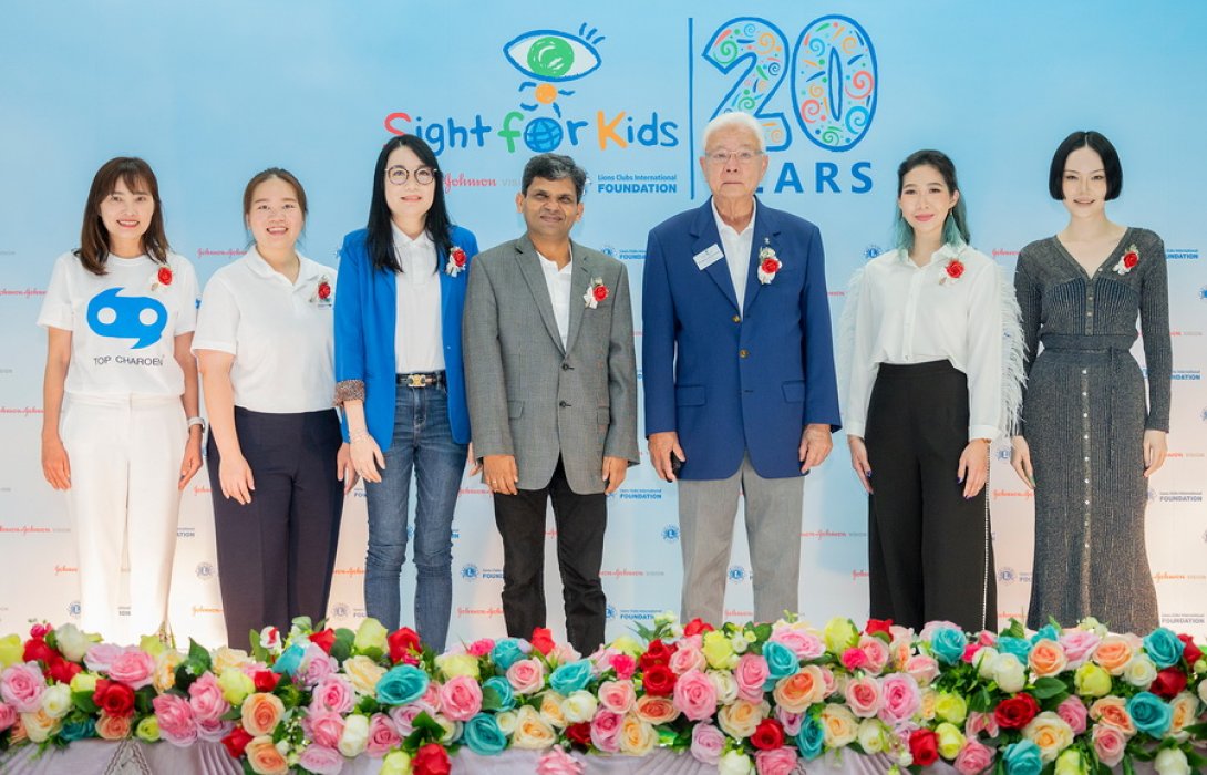 เดินหน้าโครงการ ‘Sight For Kids’ ส่งมอบคุณภาพทางสายตาสู่เยาวชนไทยกว่า 5 ล้านคน จาก 25,000 โรงเรียน