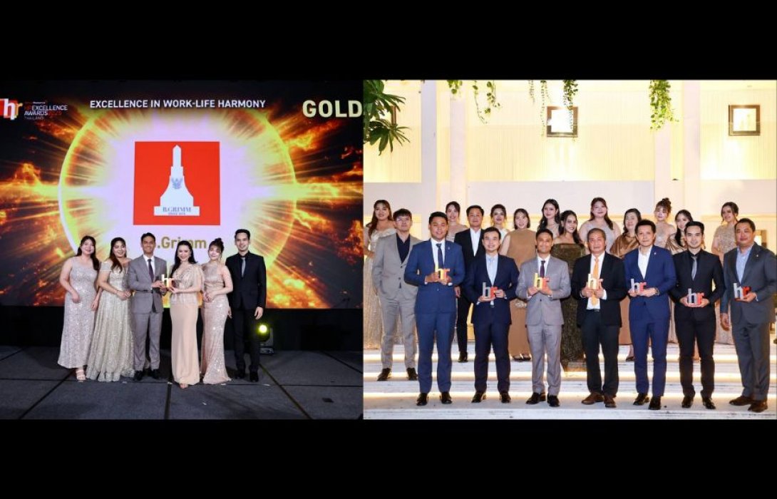 บี.กริม คว้า 7 รางวัลสุดยอด HR Excellence Awards 2025 ตอกย้ำความเป็นเลิศด้านการบริหารบุคลากรภายใต้แนวคิดองค์กรที่ทันสมัย และ มีความสุข