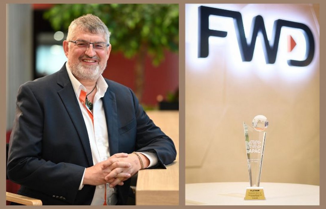 FWD ประกันชีวิต รับรางวัล The Best Technology Innovation ระดับแพลตทินัม จากเวที CC-APAC 2025