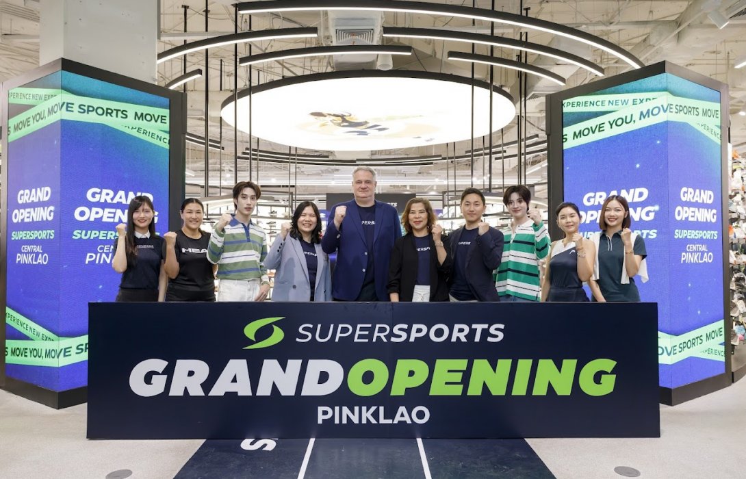 ซูเปอร์สปอร์ต พลิกโฉมสาขาเซ็นทรัล ปิ่นเกล้า ยกระดับสปอร์ตคอมมูนิตี้ครบวงจร พร้อมเดินหน้าขับเคลื่อนคอมมูนิตี้สายสปอร์ตให้ครอบคลุมทุกมุมเมือง