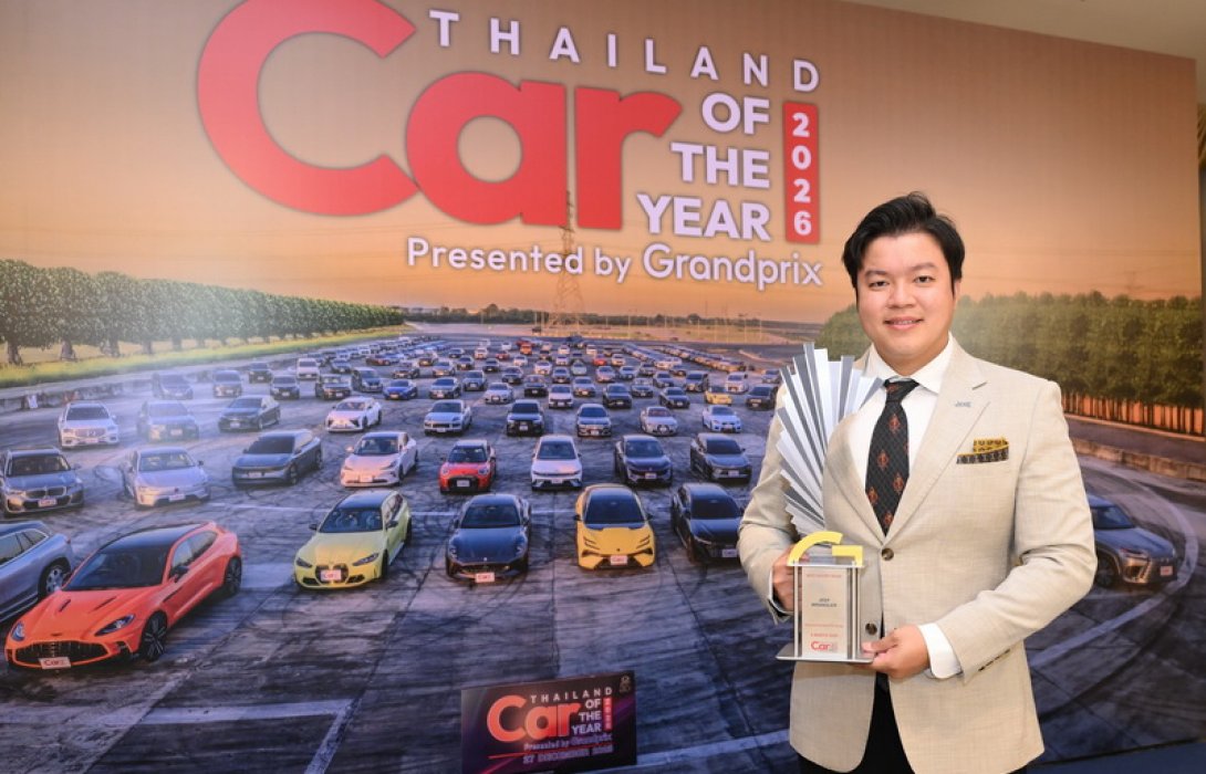 จี๊ป WRANGLER RUBICON สุดยอดยนตรกรรมพันธุ์แกร่ง คว้ารางวัล ‘BEST 4x4 OFF-ROAD’ ที่งาน CAR OF THE YEAR 2026