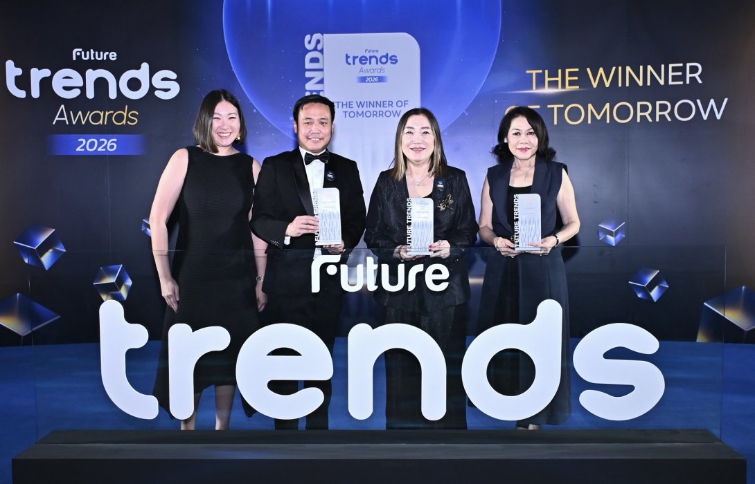 กลุ่มเดอะมอลล์ คว้า 3 รางวัล Future Trends Awards 2026  ย้ำบทบาทผู้นำ Retail & Lifestyle Ecosystem แห่งอนาคต