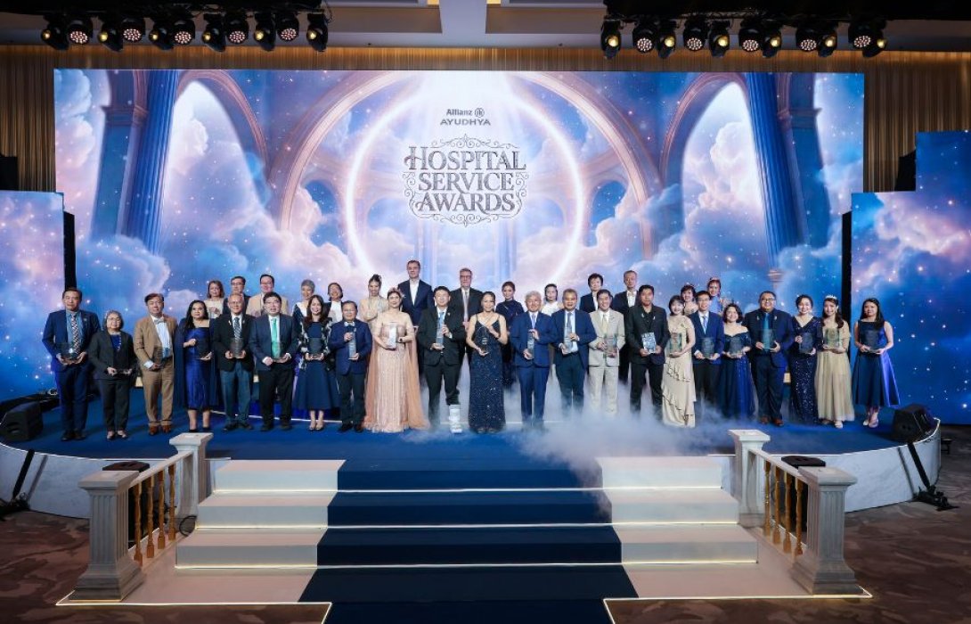 อลิอันซ์ อยุธยา จัดงานมอบรางวัล เชิดชูเกียรติโรงพยาบาลพันธมิตร ยกระดับบริการสุขภาพ  Allianz Ayudhya Hospital Service Awards 2025