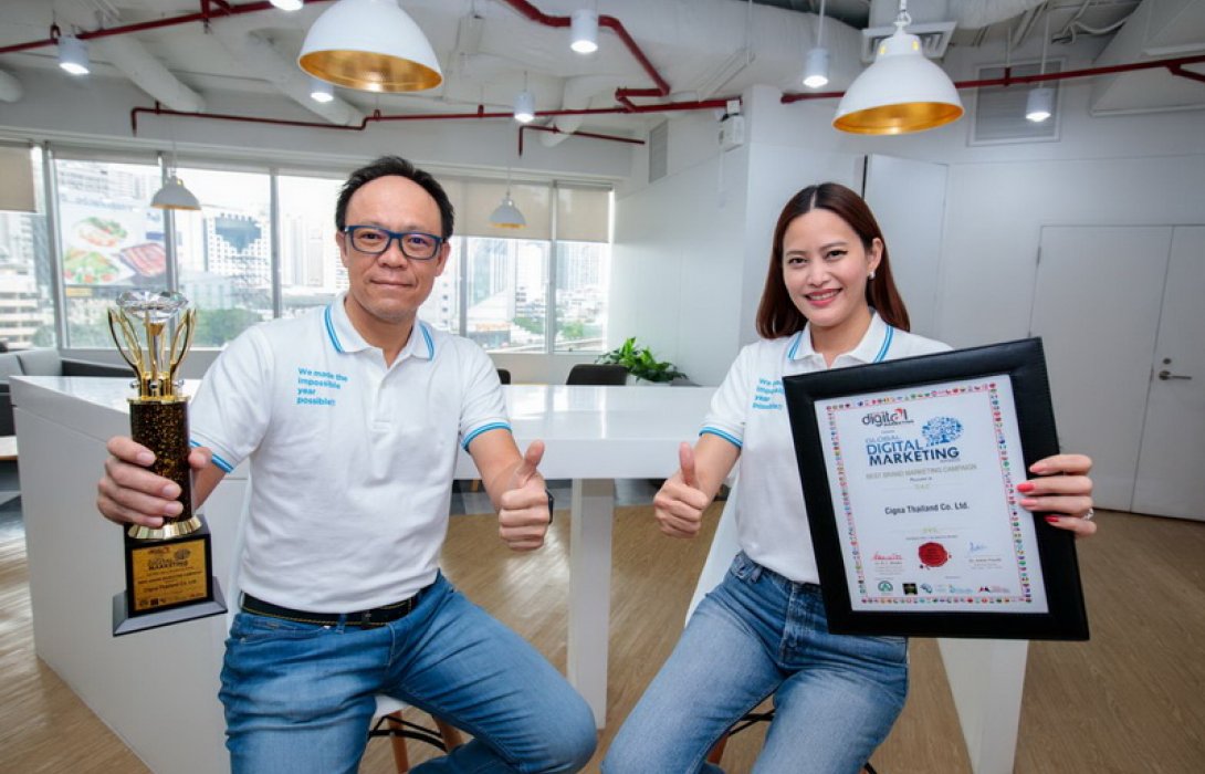 ซิกน่าประกันภัย คว้ารางวัล 