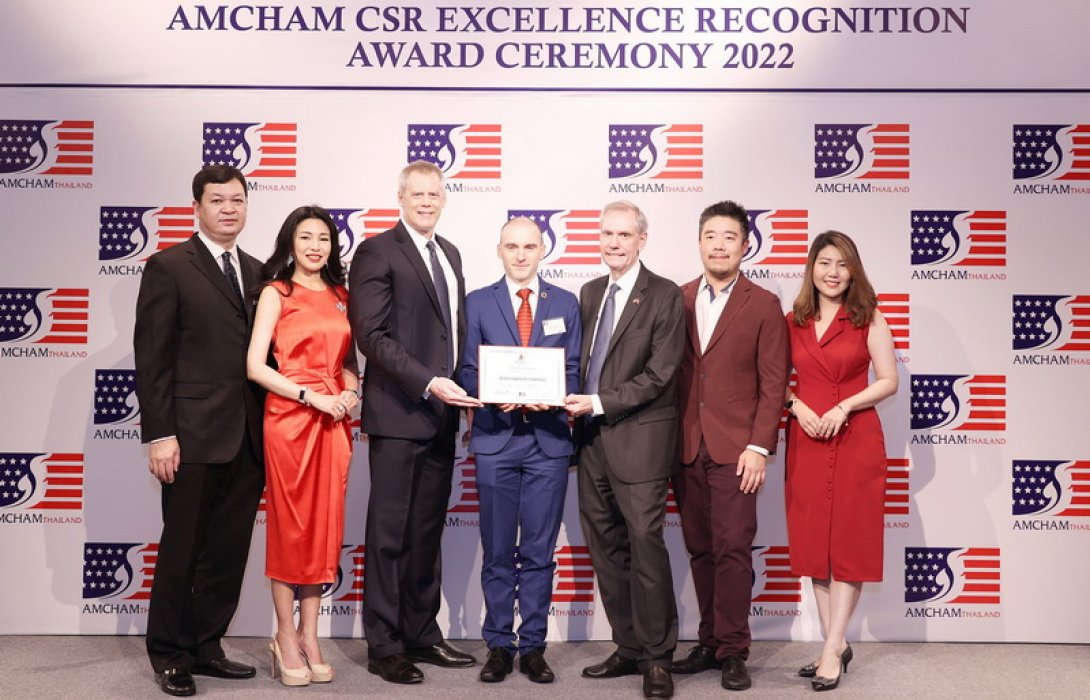 เอไอเอ ประเทศไทย รับรางวัลดีเด่นด้านกิจการเพื่อสังคม จากสภาหอการค้าอเมริกัน (AMCHAM CSR Excellence Recognition Award) เป็นปีที่ 11 ติดต่อกัน