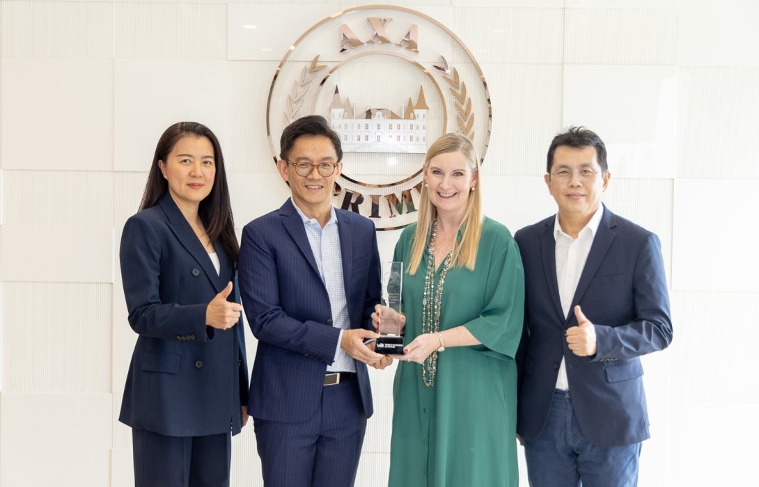 กรุงไทย-แอกซ่า ประกันชีวิต ตอกย้ำฝ่ายขายมืออาชีพ ในเวทีระดับโลก คว้ารางวัล Best Distributor of the Year Thailand 2023 จาก World Business Outlook