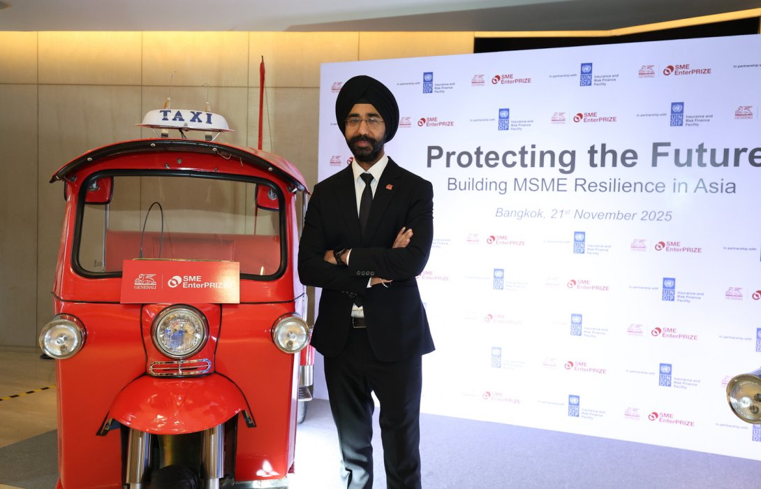 “เจนเนอราลี่” ผนึก “UNDP” เปิดตัว “MSME Health & Well-being Toolkit”  เสริมแกร่งรับมือความเสี่ยงด้านสุขภาพของผู้ประกอบการไทยและทั่วเอเชีย