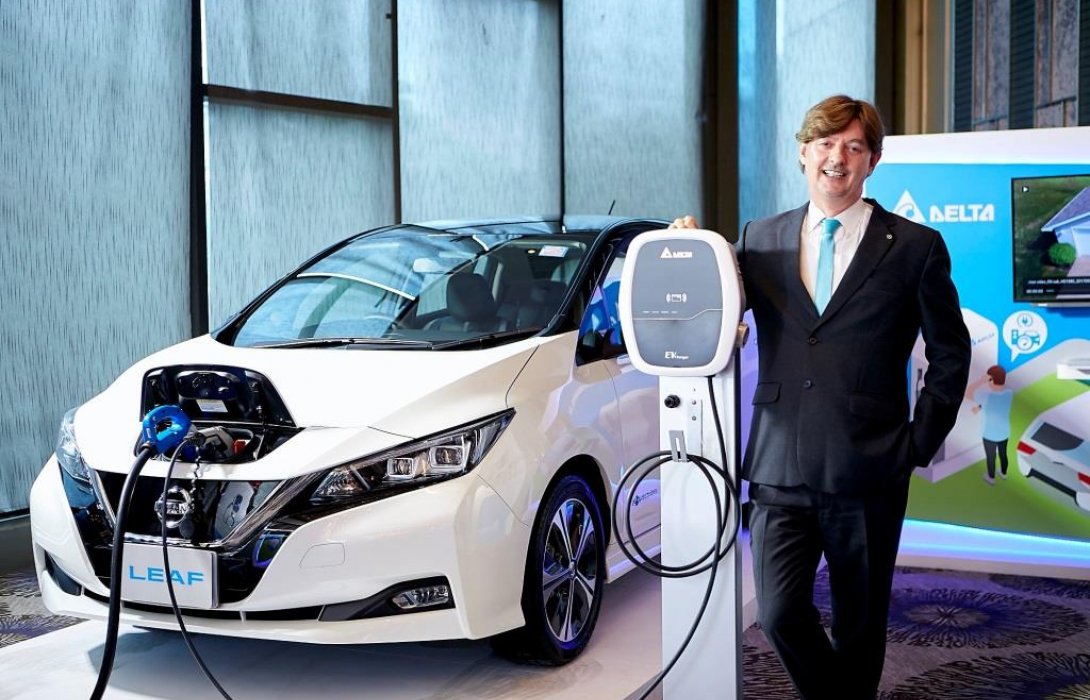 นิสสัน นำเสนอกลยุทธ์การสร้างระบบนิเวศรถยนต์ไฟฟ้าในงาน Delta Future Industry Summit 2019
