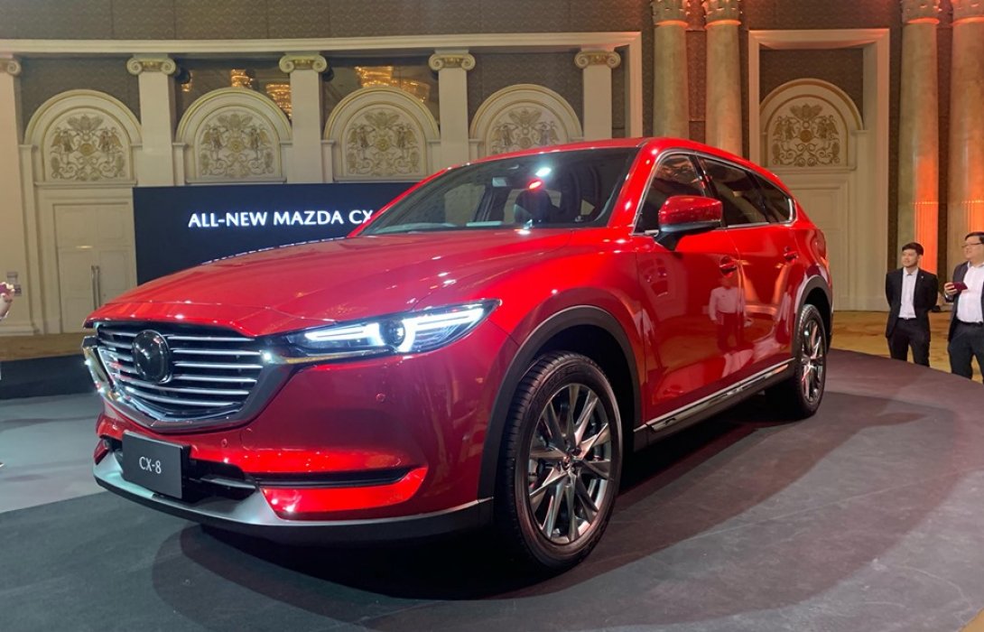 มาสด้าเปิดตัวAll-New Mazda CX-8พรีเมียม3-Row CrossoverSUVสะท้อนภาพลักษณ์แห่งความภูมิฐาน 
