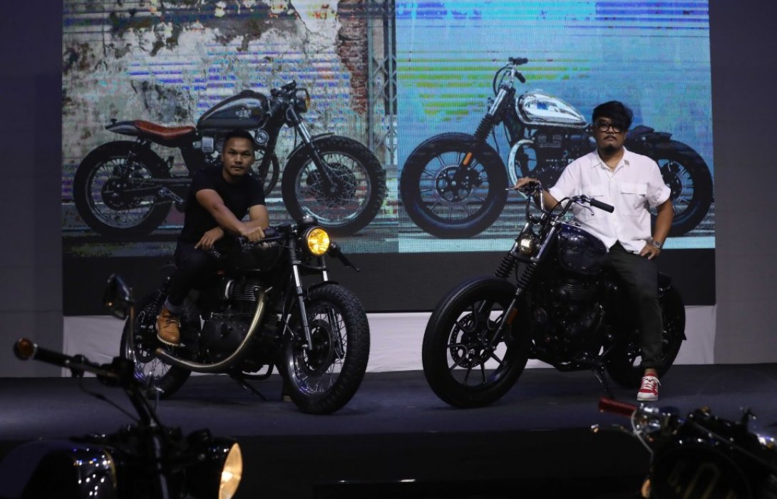 รอยัล เอนฟิลด์ เผยโฉม 2 รถจักรยานยนต์คัสตอมใหม่สุดเท่จาก K-Speed และ Zeus 