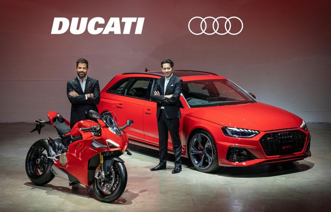 อาวดี้ ยกทัพเปิดตัวรถหรู ครั้งแรกในประเทศไทยกับ Audi & Ducati Integration ที่งาน Motor Expo 