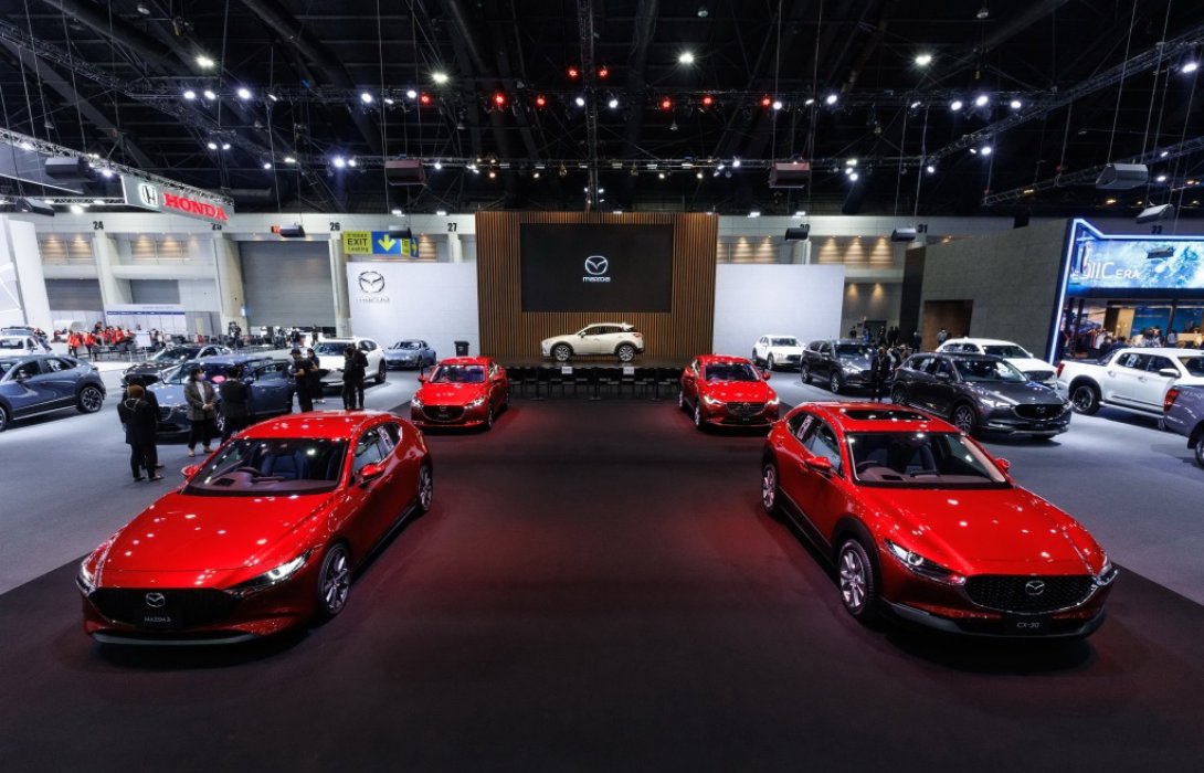 มาสด้า อัดโปรแรงกระตุ้นเศรษฐกิจรับเปิดประเทศ เสริมทัพรถยนต์รุ่นใหม่แน่นงานมอเตอร์ เอ็กซ์โป 2021