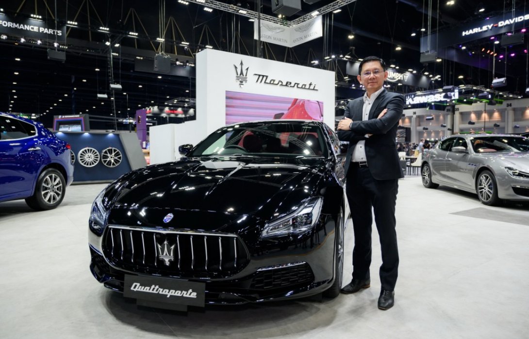 Maserati ชวนสัมผัสยนตกรรมระดับโลก ในงาน Motor Expo 2021